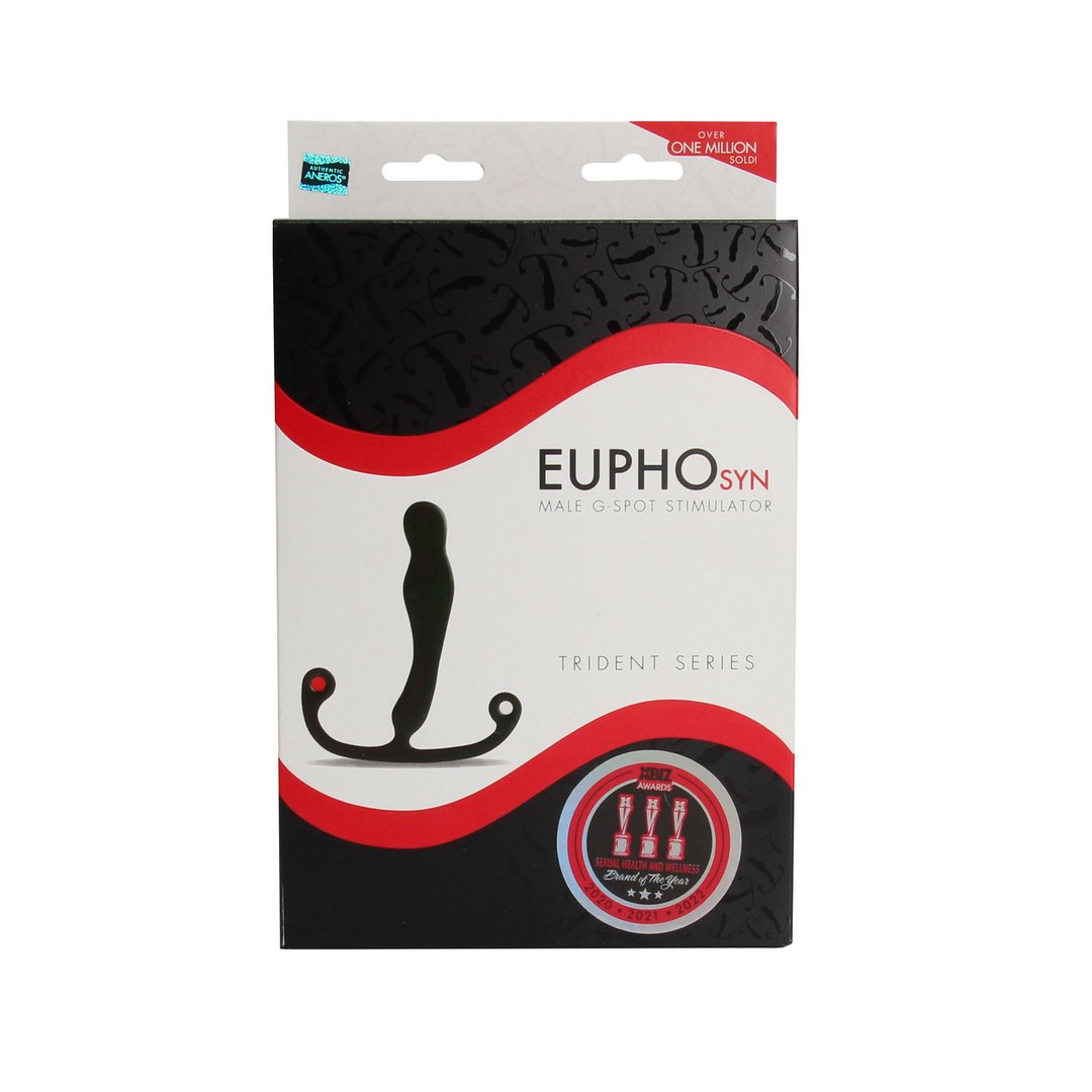 Eupho Syn Trident - Zwart - EroticToyzProducten,Toys,Toys voor Mannen,Prostaatstimulatoren,Prostaatstimulator Zonder Vibratie,,MannelijkAneros