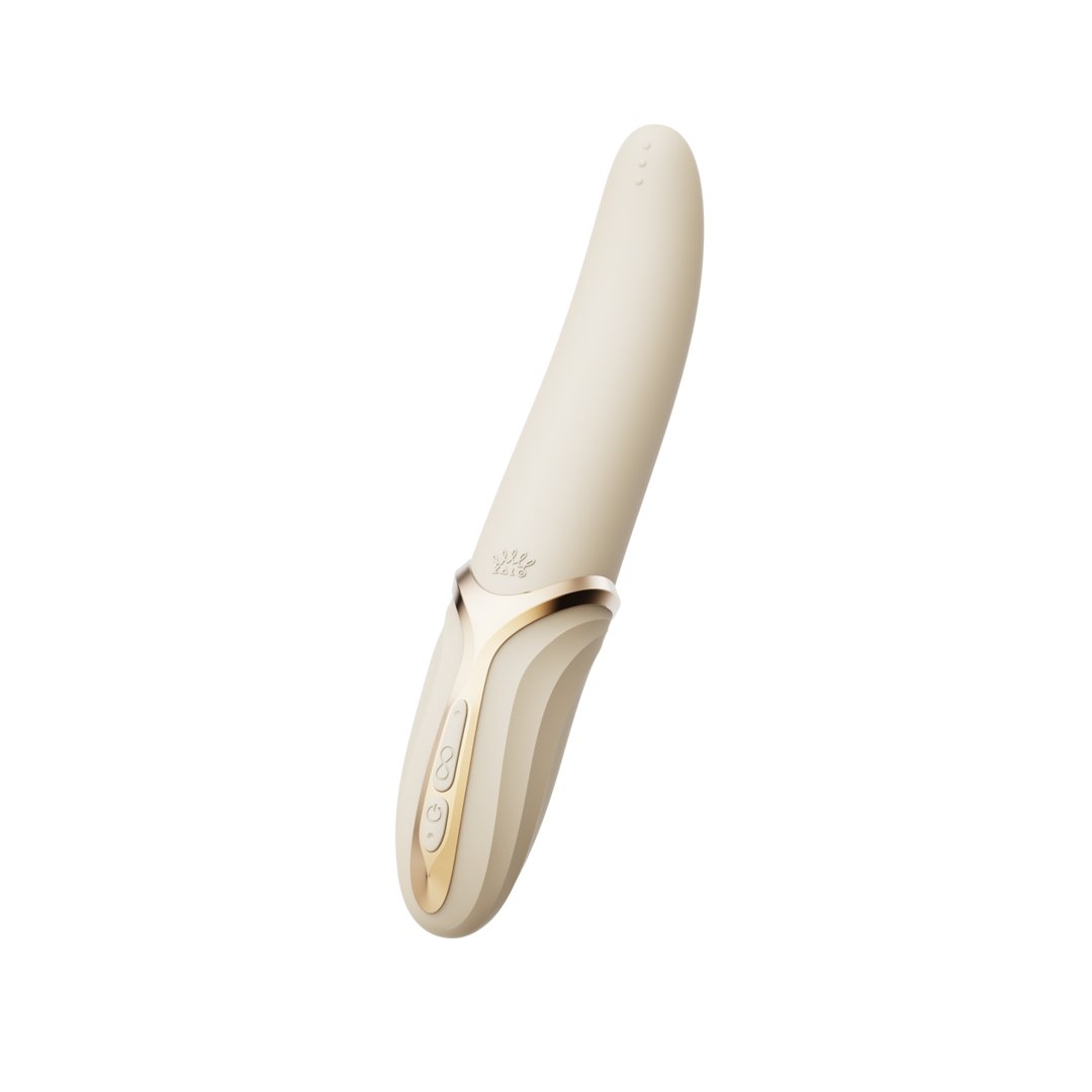 Eve - Ivory White - EroticToyzProducten,Toys,Vibrators,G - Spot Vibrator,Luxe Vibrator,Verwarmende Vibrators,,GeslachtsneutraalZalo