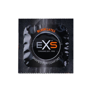 EXS Black Latex Condoms - Condoms - 100 Pieces - EroticToyzProducten,Veilige Seks, Verzorging Hulp,Veilige Seks,Condooms voor Mannen,,MannelijkEXS