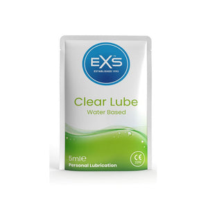 EXS Clear Lube Sachets - 100 Pieces - EroticToyzProducten,Veilige Seks, Verzorging Hulp,Glijmiddelen,Glijmiddelen op Waterbasis,,GeslachtsneutraalEXS