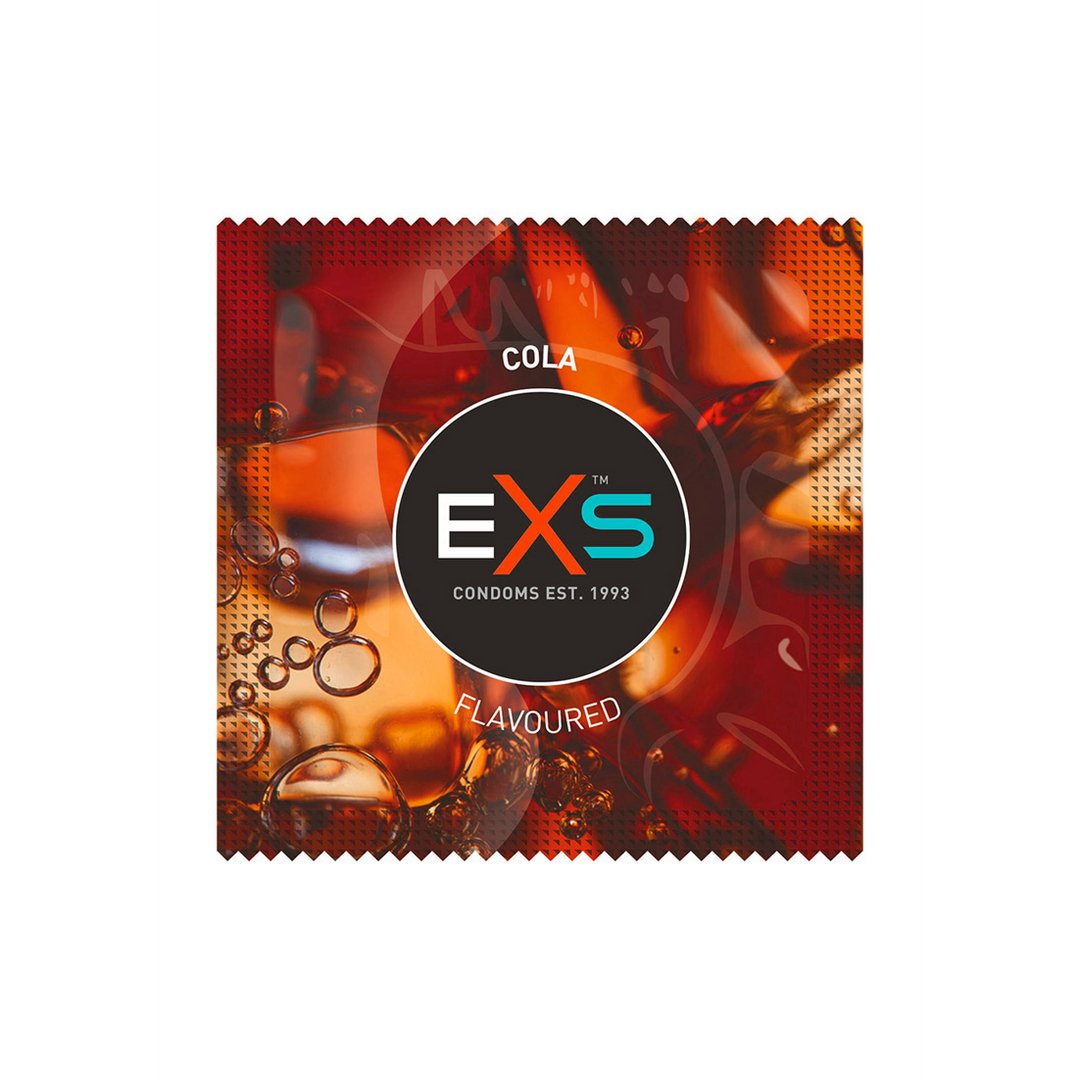 EXS Crazy Cola - Condoms - 100 Pieces - EroticToyzProducten,Veilige Seks, Verzorging Hulp,Veilige Seks,Condooms voor Mannen,,MannelijkEXS