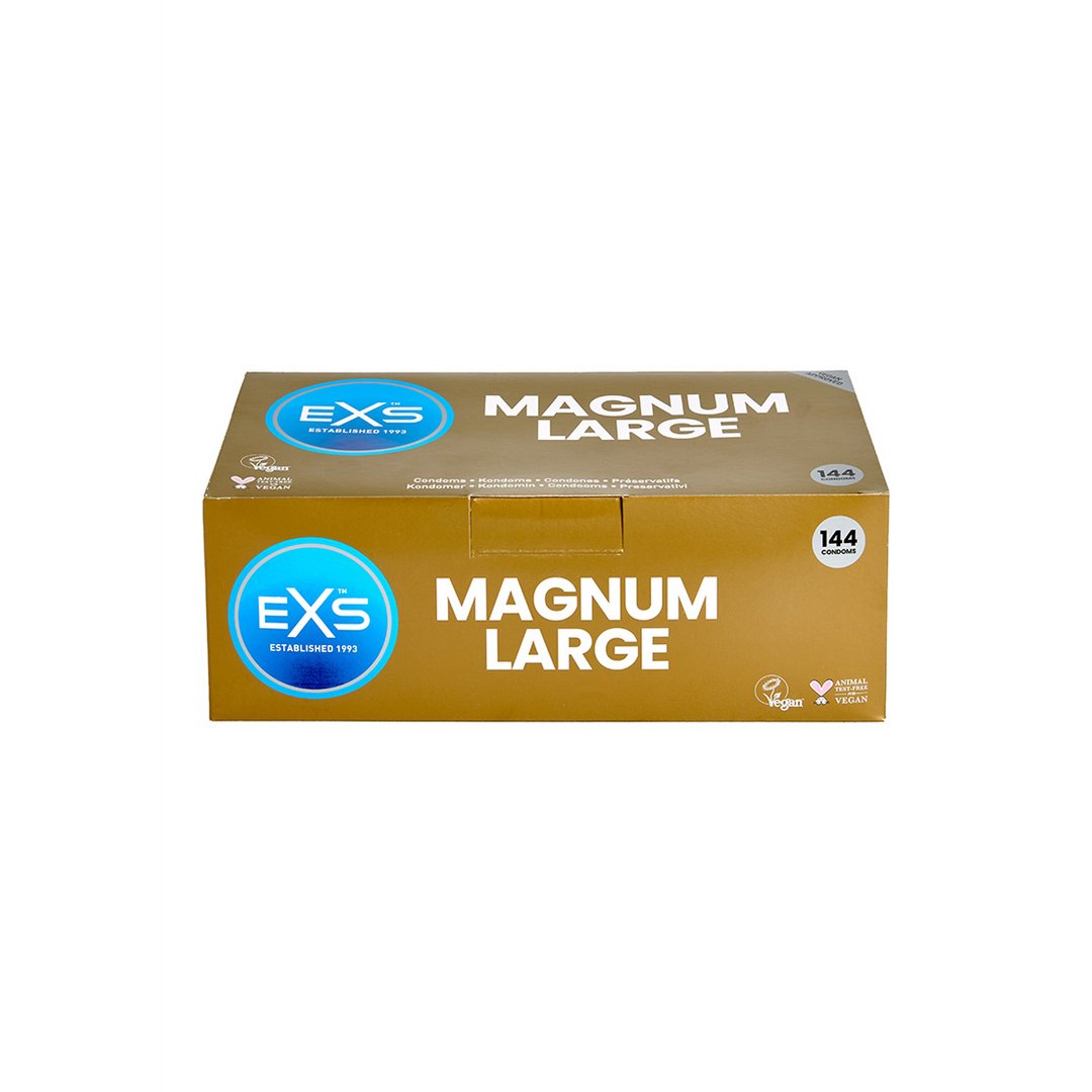 EXS Magnum - Condoms - 144 Pieces - EroticToyzProducten,Veilige Seks, Verzorging Hulp,Veilige Seks,Condooms voor Mannen,,MannelijkEXS