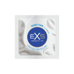 EXS Nano Thin - Condoms - 100 Pieces - EroticToyzProducten,Veilige Seks, Verzorging Hulp,Veilige Seks,Condooms voor Mannen,,MannelijkEXS