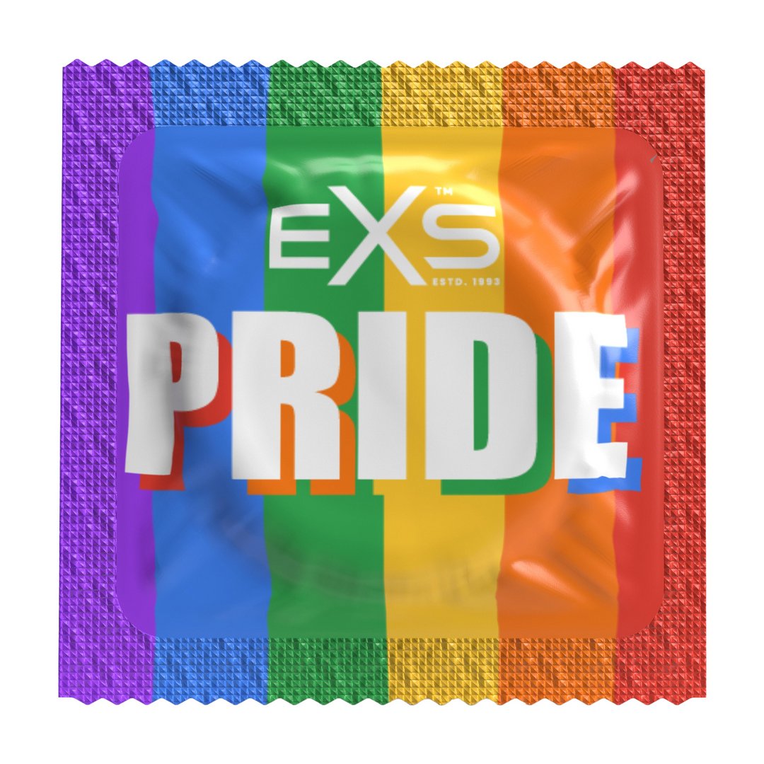 EXS Pride Condooms 54mm - 144 Stuks Voorgesmeerd - EroticToyzCondooms voor MannenEXS