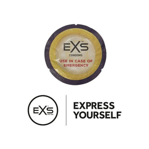 EXS Use In Case of Emergency! - Condoms - 100 Pieces - EroticToyzProducten,Veilige Seks, Verzorging Hulp,Veilige Seks,Condooms voor Mannen,,MannelijkEXS