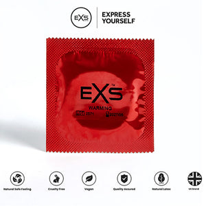 EXS Warming - Condoms - 12 Pieces - EroticToyzProducten,Veilige Seks, Verzorging Hulp,Veilige Seks,Condooms voor Mannen,,MannelijkEXS