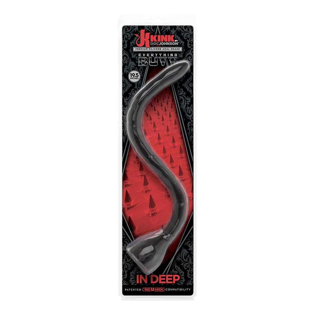 Extra Lange Premium Silicone Anal Snake voor Diepe Verkenning - EroticToyzProducten,Toys,Anaal Toys,Buttplugs Anale Dildo's,Buttplugs Anale Dildo's Niet Vibrerend,,GeslachtsneutraalDoc Johnson