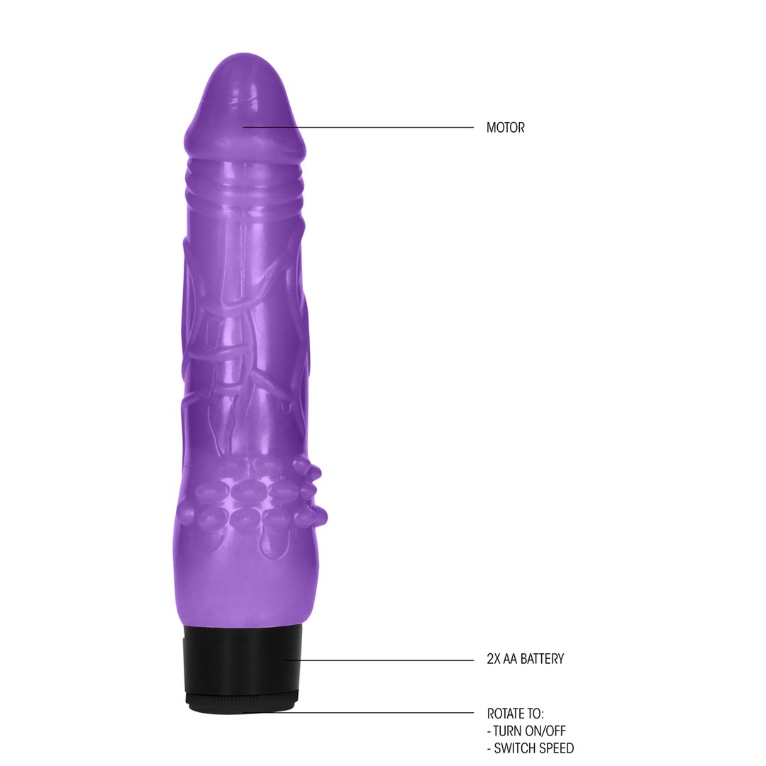 Fat Realistic Dildo Vibrator - 20 cm - EroticToyzProducten,Toys,Vibrators,Realistische Vibrators,,GeslachtsneutraalGC by Shots