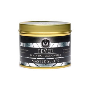 Fever Black - Hot Wax Paraffin Candle - EroticToyzProducten,Veilige Seks, Verzorging Hulp,Massage,Massagekaarsen,,GeslachtsneutraalXR Brands