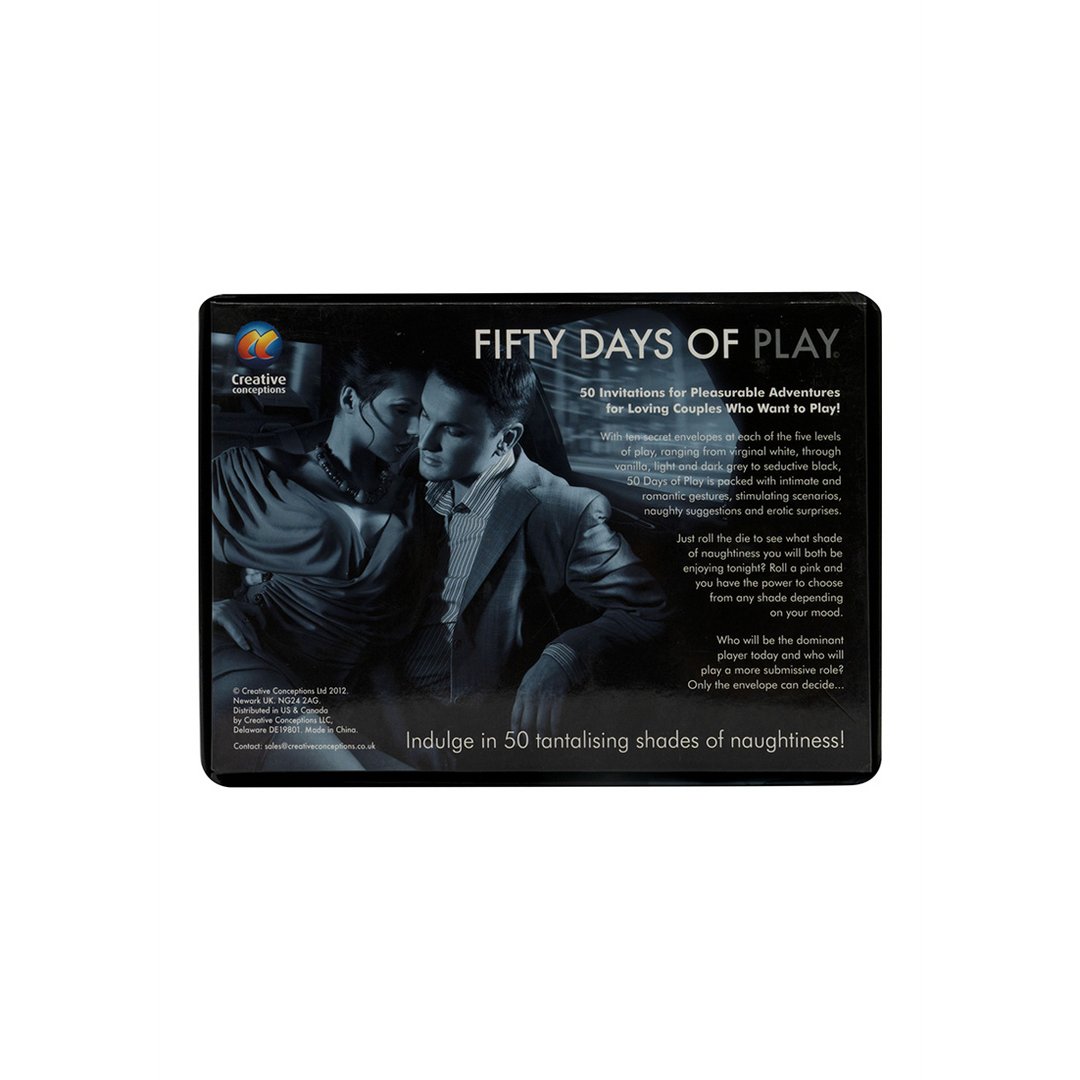 Fifty Days of Play - Sexy Card Game - EroticToyzProducten,Grappige Erotische Gadgets,Spelletjes,Kaartspellen,,GeslachtsneutraalAdult Games