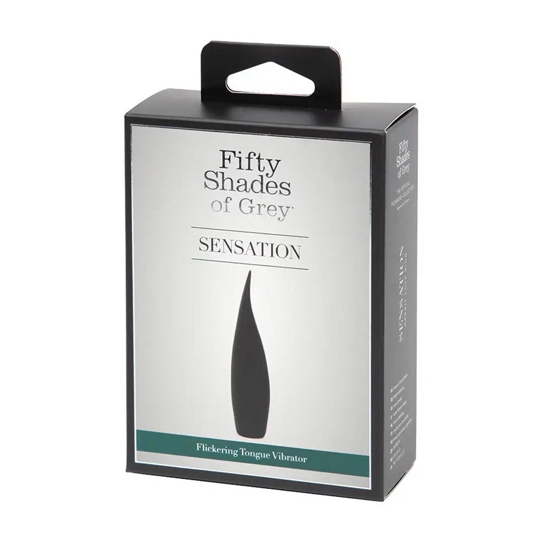 'Fifty Shades of Grey Flickering Tong Vibrator 15 Standen - Zwart' - EroticToyzTip VibratorFifty Shades Of Grey