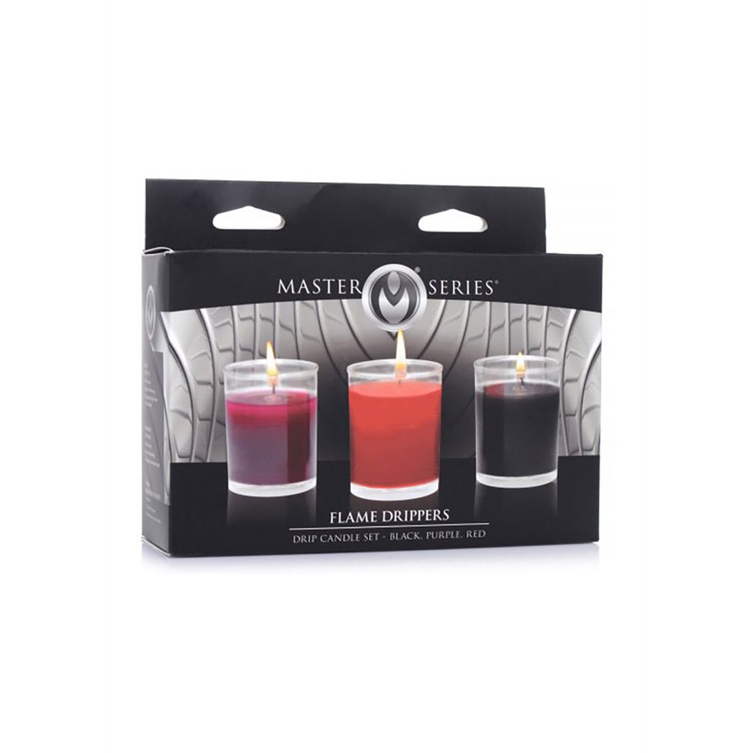 Flame Drippers - Drip Candle Set - EroticToyzProducten,Veilige Seks, Verzorging Hulp,Massage,Massagekaarsen,,GeslachtsneutraalXR Brands