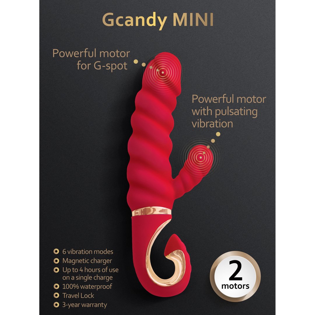 G - Candy Mini - Chili Coral - EroticToyzProducten,Toys,Vibrators,Rabbit Vibrators,,VrouwelijkG - Vibe