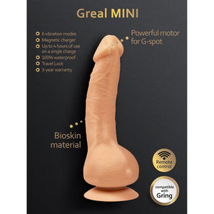 G - Real Mini - Flesh - EroticToyzProducten,Toys,Vibrators,Realistische Vibrators,,GeslachtsneutraalG - Vibe