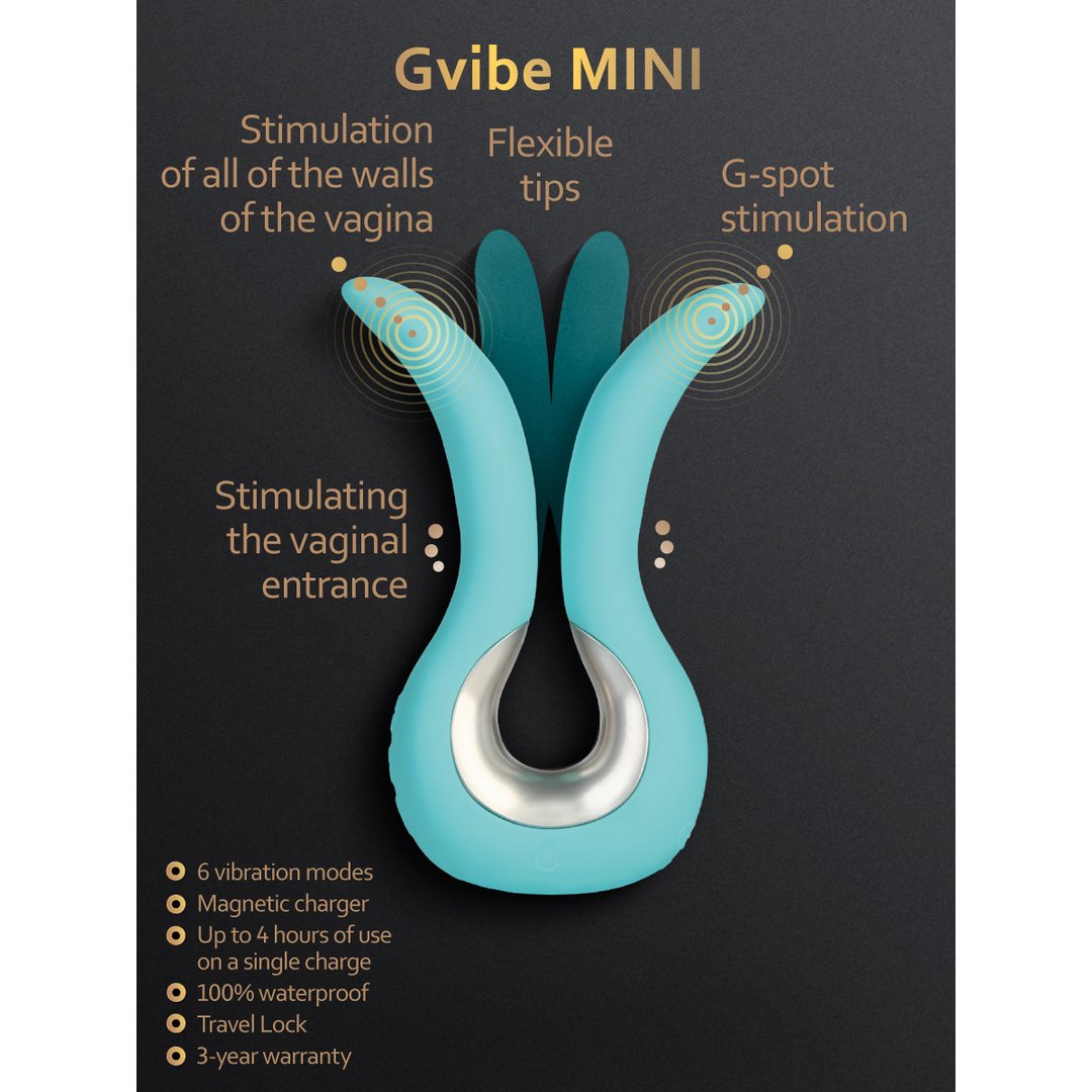 G - Vibe Mini - Tiffany Mint - EroticToyzProducten,Toys,Vibrators,G - Spot Vibrator,,GeslachtsneutraalG - Vibe
