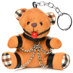Gagged Teddy Bear Keychain - Brown - EroticToyzProducten,Grappige Erotische Gadgets,Feestartikelen,,GeslachtsneutraalXR Brands