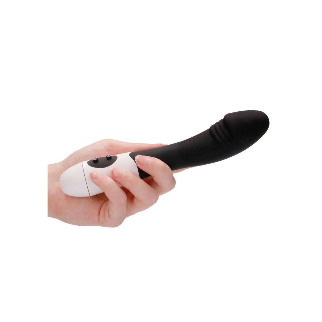 Geribbelde Vibrator - 10 Snelheidsmodi voor Ultiem Genot - EroticToyzProducten,Toys,Vibrators,Buigbare Vibrators,,VrouwelijkGC by Shots