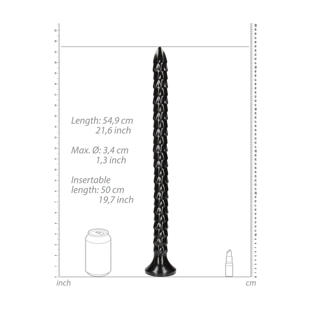 Geschubde Anale Slang - 50 cm - Voor Diepere Penetratie en Intense Ervaring - EroticToyzButtplugs Anale Dildo's Niet VibrerendOuch! by Shots