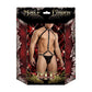 Gladiator - XL - Black - EroticToyzProducten,Lingerie,Lingerie voor Hem,Fetishkleding voor Hem,Strings,,MannelijkMale Power