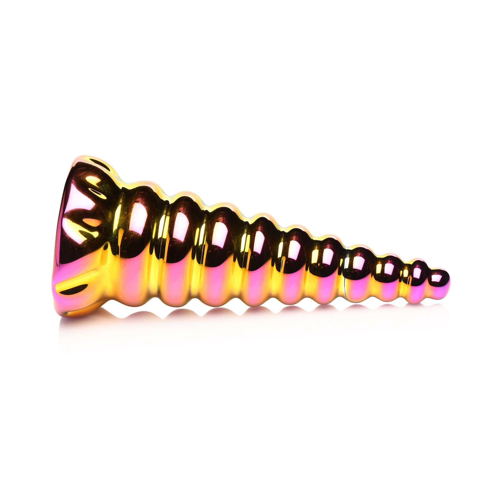 Glazen Dildo - Regenboog - 16 cm - EroticToyzNiet - Fallische Dildo'sXR Brands