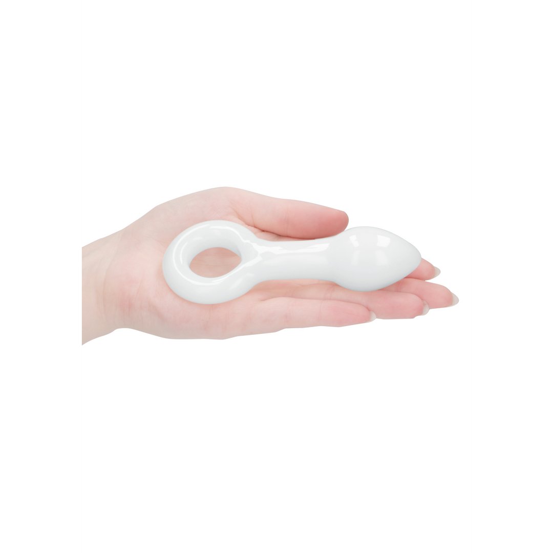 Glazen Plugger Dildo - Handgemaakte Anaal Speeltje - EroticToyzProducten,Toys,Anaal Toys,Buttplugs Anale Dildo's,Buttplugs Anale Dildo's Niet Vibrerend,Dildos,Glazen Dildo's,Outlet,,GeslachtsneutraalChrystalino by Shots