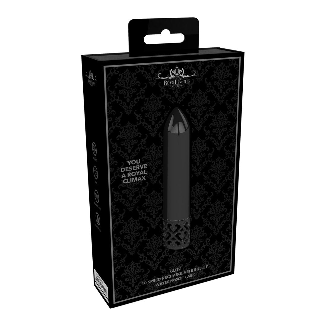 Glitz - Powerful Rechargeable Mini Vibrator - EroticToyzProducten,Toys,Vibrators,Kogel - en Minivibrators,,VrouwelijkRoyal Gems by Shots