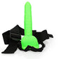 Glow in the Dark Ribbed Hollow Strap - 21 cm - EroticToyzProducten,Toys,Toys voor Koppels,Voorbinddildo's,Dildos,Voorbinddildo's,Hol,,GeslachtsneutraalOuch! by Shots