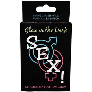 Glow - in - the - Dark Sex! Cards - EroticToyzProducten,Grappige Erotische Gadgets,Spelletjes,Kaartspellen,,GeslachtsneutraalKheper Games