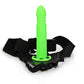 Glow in the Dark Twisted Hollow Strap - 20 cm - EroticToyzProducten,Toys,Toys voor Koppels,Voorbinddildo's,Dildos,Voorbinddildo's,Hol,,GeslachtsneutraalOuch! by Shots