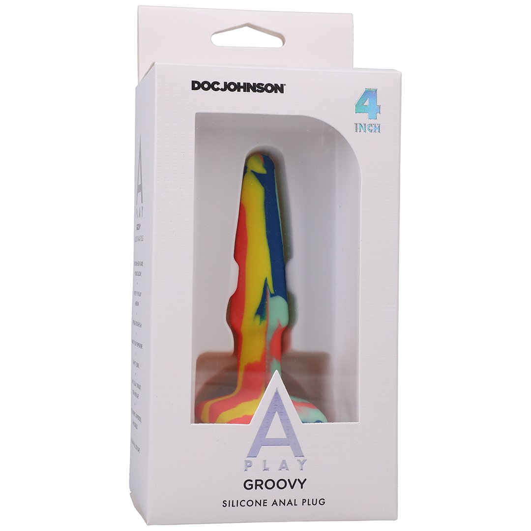 Groovy - 10 cm - EroticToyzProducten,Toys,Anaal Toys,Buttplugs Anale Dildo's,Buttplugs Anale Dildo's Niet Vibrerend,,GeslachtsneutraalDoc Johnson