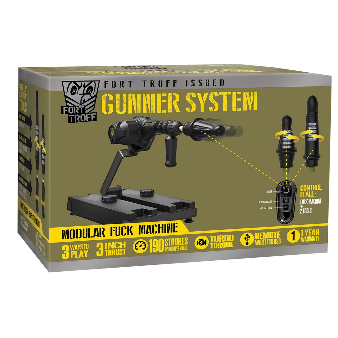 Gunner System - 3 - in - 1 Modular Fuck Machine - EroticToyzProducten,Toys,Erotische Meubels Poppen,Seksmachines,,GeslachtsneutraalDoc Johnson