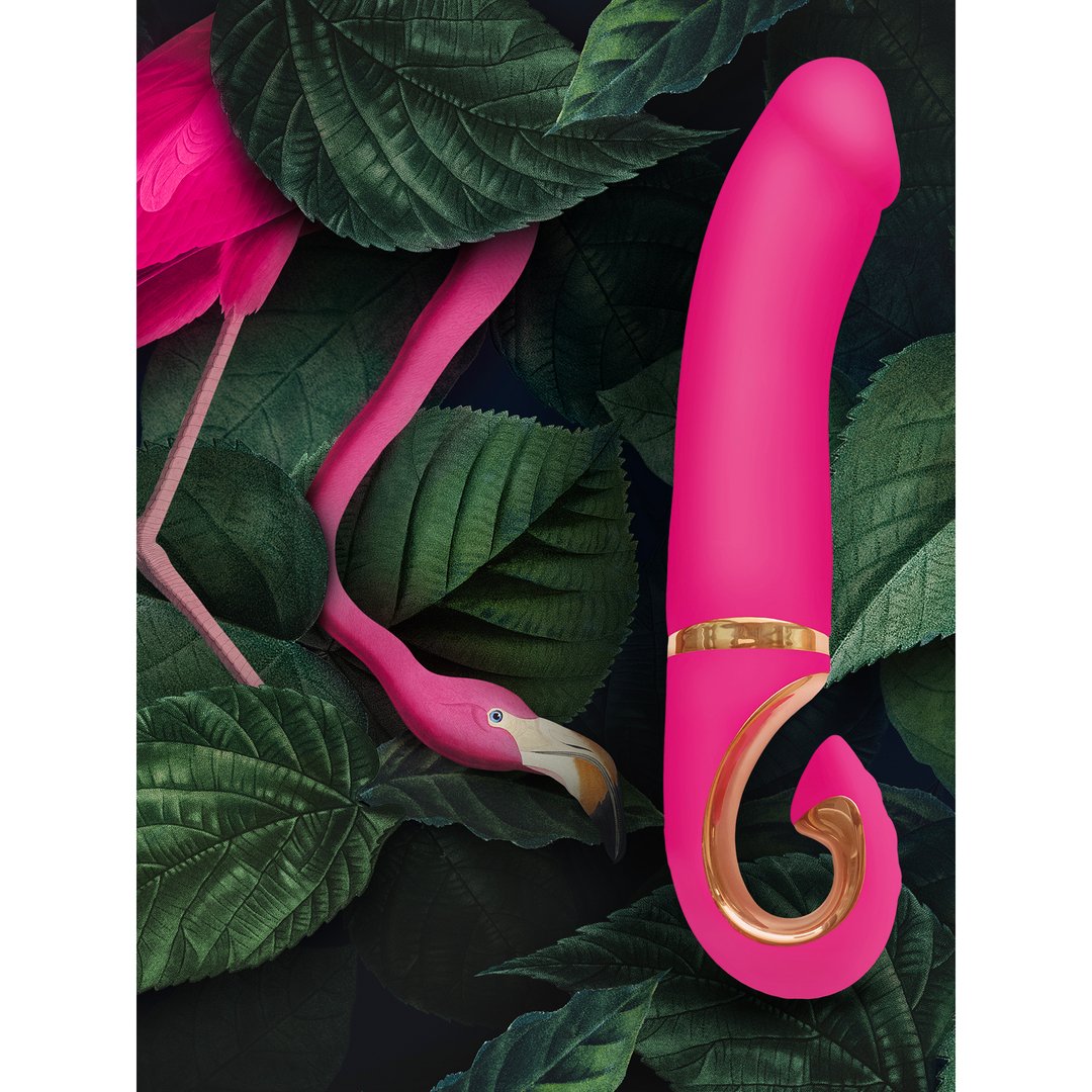 Gvibe Gjay Mini Bioskin Vibrator - Wildberry - EroticToyzG - Spot VibratorG - Vibe