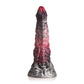 'Hades Silicone Dildo Medium - Zwart/Rood met Zuignap 21 cm' - EroticToyzNiet - Fallische Dildo'sXR Brands