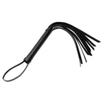 'Hand Flogger Kleine Maat Kunstleer Polyurethaan - Zwart' - EroticToyzZwepen en FloggersXR Brands