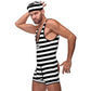 Hard Time Costume - XL - EroticToyzProducten,Lingerie,Rollenspel Kostuums,Kostuums,,MannelijkMale Power