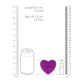 Heart Soap - Dirty Love - Lavender Scented - EroticToyzProducten,Grappige Erotische Gadgets,Zeep,Outlet,,GeslachtsneutraalS - Line by Shots