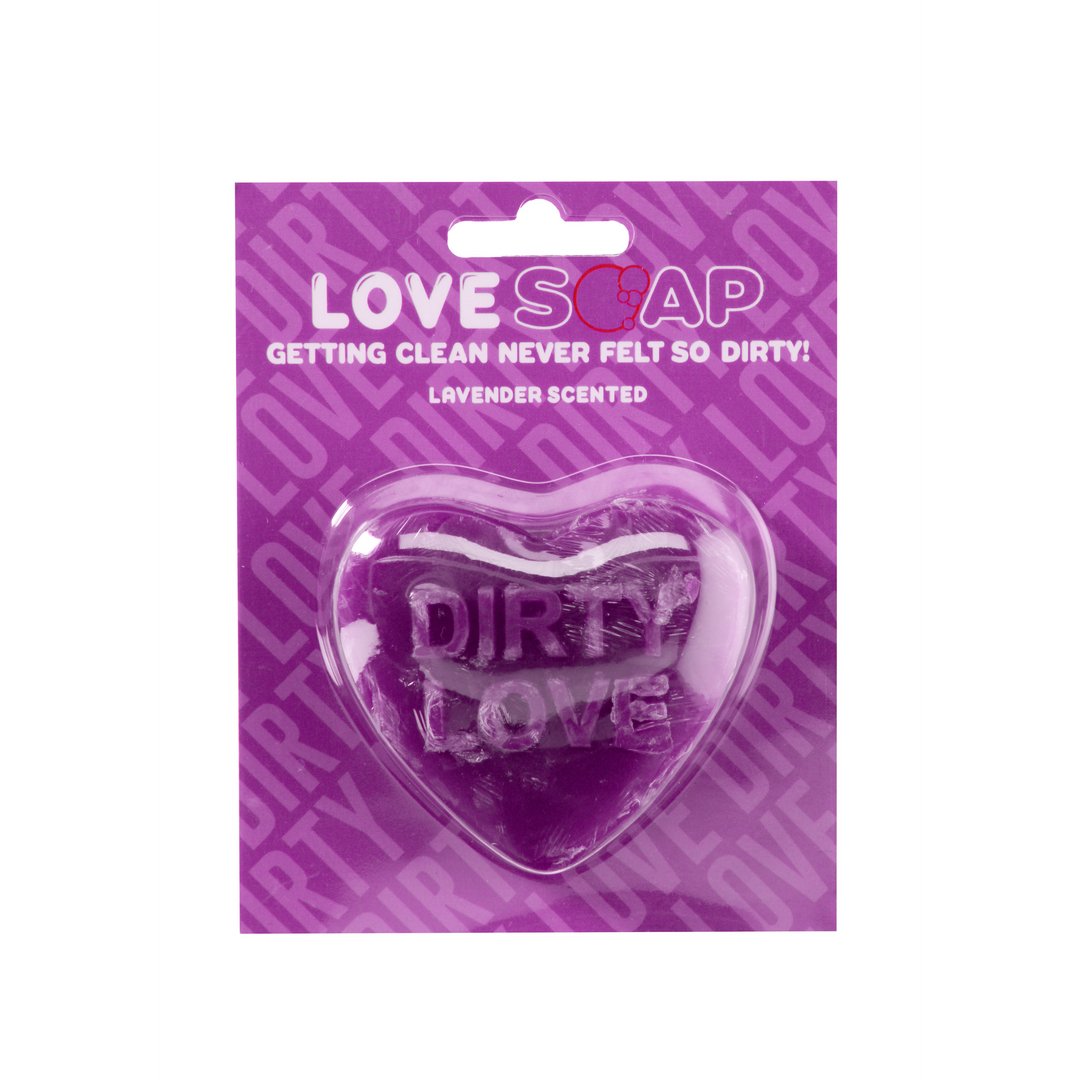 Heart Soap - Dirty Love - Lavender Scented - EroticToyzProducten,Grappige Erotische Gadgets,Zeep,Outlet,,GeslachtsneutraalS - Line by Shots