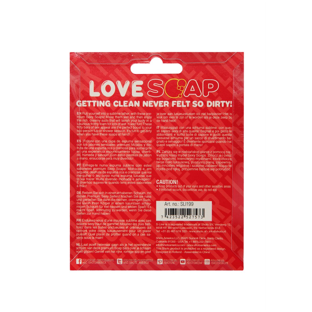 Heart Soap - Love Heart - Rose Scented - EroticToyzProducten,Grappige Erotische Gadgets,Zeep,,GeslachtsneutraalS - Line by Shots