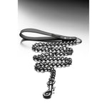 Heavy Duty Verstelbare Metalen Riem - Gun Metal - EroticToyzRiem HalsbandenXR Brands