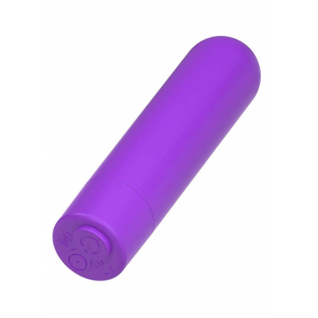 'Her Oplaadbare Bullet Vibrator met Afstandsbediening - Zwart' - EroticToyzKogel - en MinivibratorsPipedream