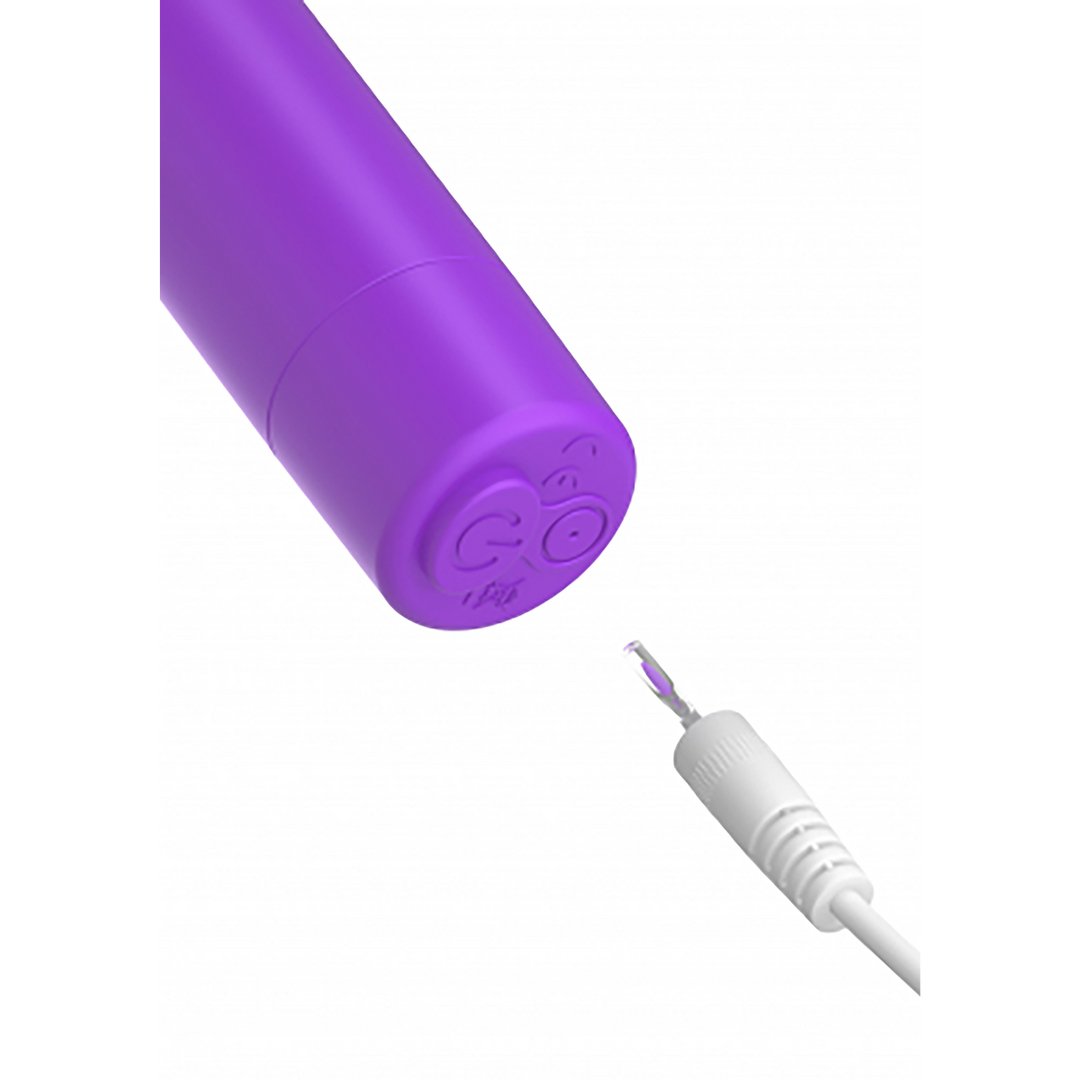 'Her Oplaadbare Bullet Vibrator met Afstandsbediening - Zwart' - EroticToyzKogel - en MinivibratorsPipedream