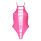 High - Cut Body - EroticToyzProducten,Lingerie,Lingerie voor Haar,Bodysuits Teddies,,Ouch! by Shots