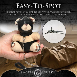 Hooded Teddy Bear Keychain - Tan - EroticToyzProducten,Grappige Erotische Gadgets,Feestartikelen,,GeslachtsneutraalXR Brands