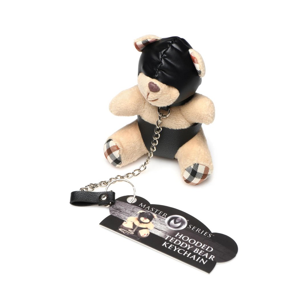 Hooded Teddy Bear Keychain - Tan - EroticToyzProducten,Grappige Erotische Gadgets,Feestartikelen,,GeslachtsneutraalXR Brands