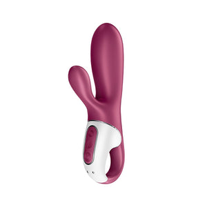 Hot Bunny - Warming Rabbit Vibrator - EroticToyzProducten,Toys,Vibrators,Rabbit Vibrators,Verwarmende Vibrators,,GeslachtsneutraalSatisfyer