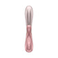 Hot Lover - Heating Rabbit Vibrator - Dark Pink - EroticToyzProducten,Toys,Vibrators,Rabbit Vibrators,Verwarmende Vibrators,,VrouwelijkSatisfyer