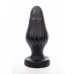 'Hung System Corny Butt Plug 22,5 cm - Zwart' - EroticToyzVoorbinddildo'sHung System