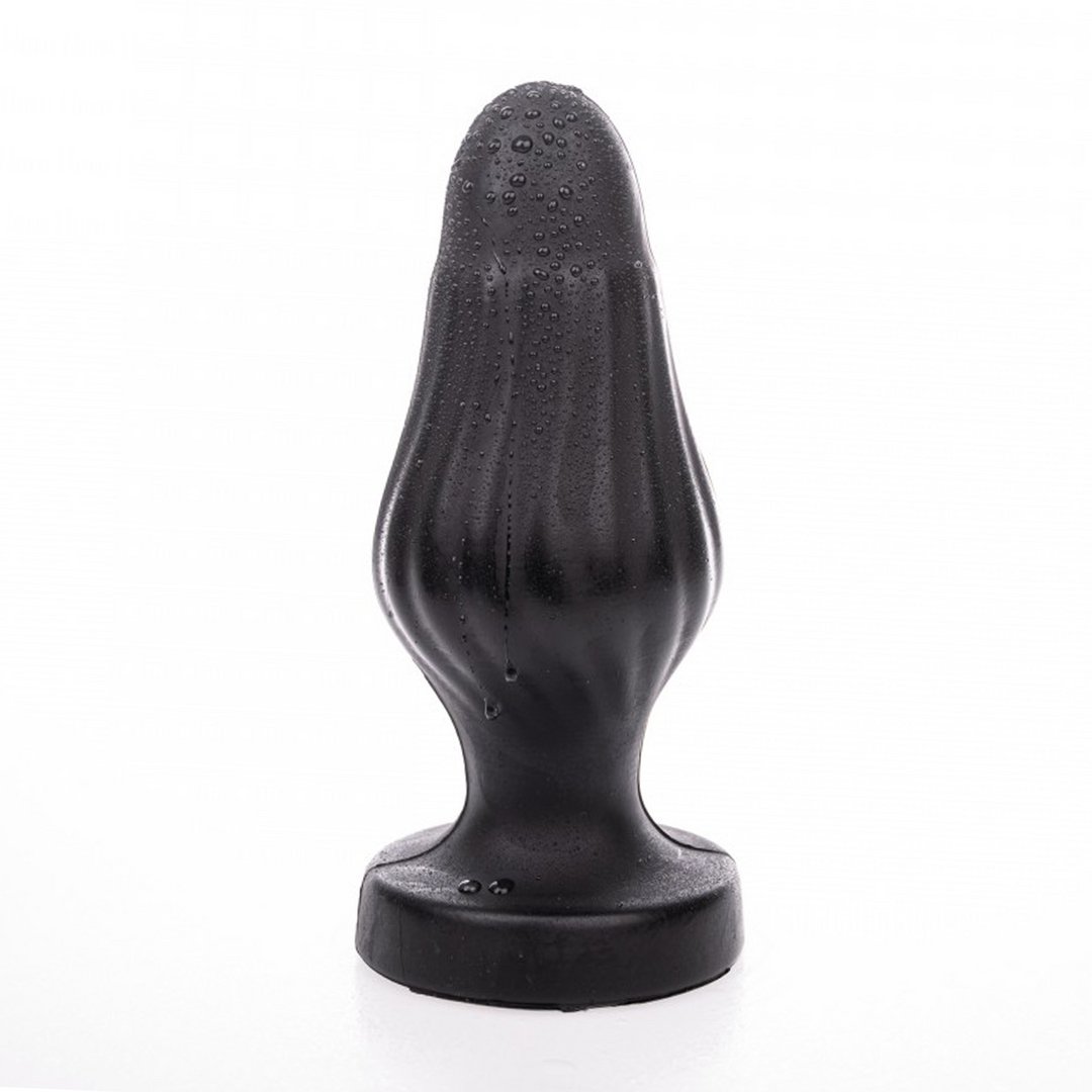 'Hung System Corny Butt Plug 22,5 cm - Zwart' - EroticToyzVoorbinddildo'sHung System