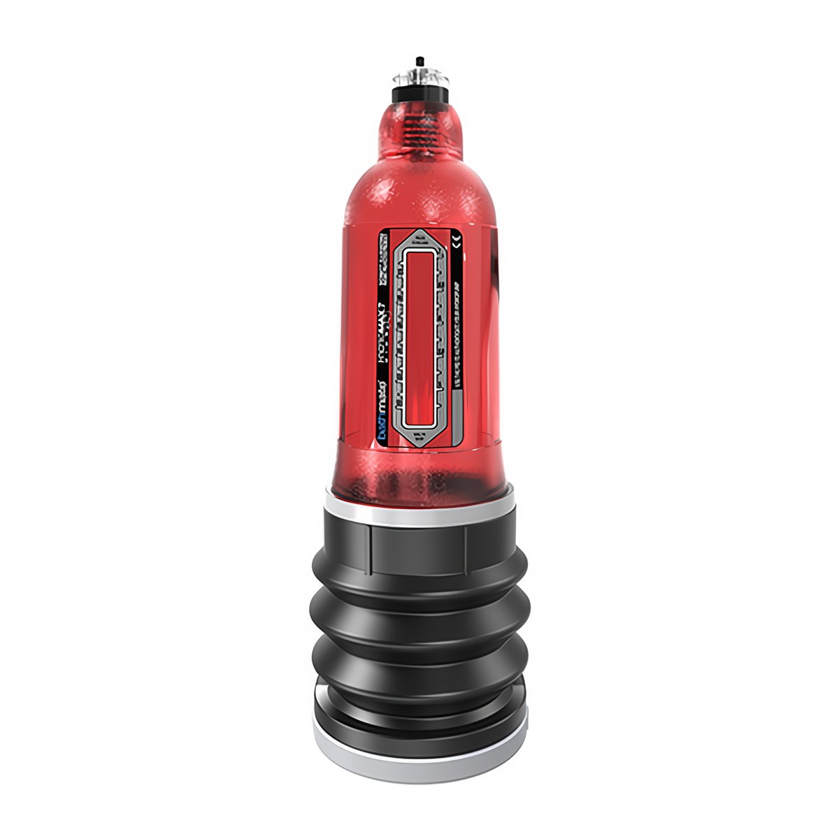 'HydroMax7 Wide Boy Penis Pomp 35% Meer Vermogen - Rood' - EroticToyzHandmatige PompenBathmate