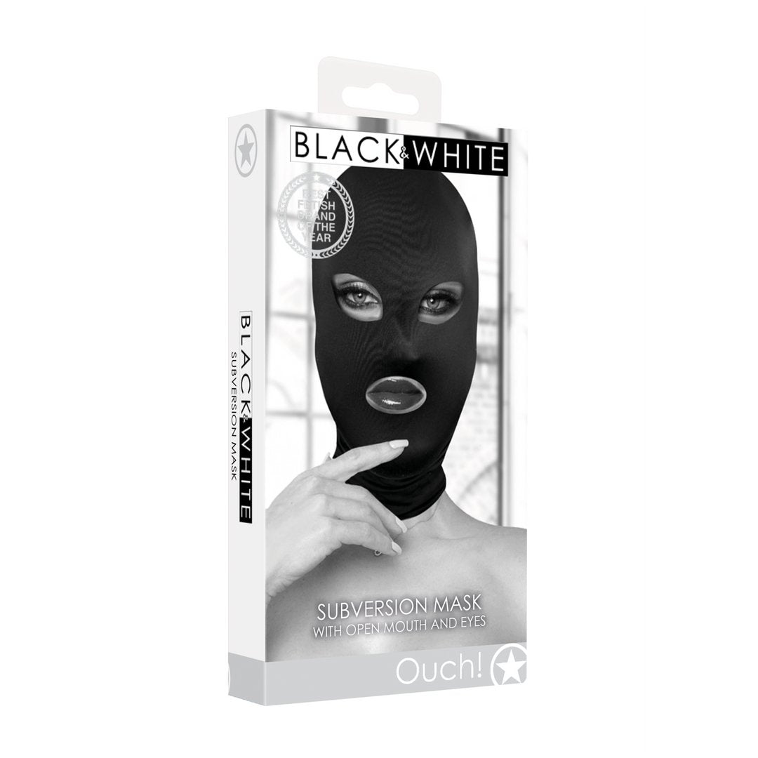 Incognito Subversion Masker - One Size - Kinky BDSM Accessoire - EroticToyzProducten,Toys,Fetish,Maskers,Gezichtsmasker,,GeslachtsneutraalOuch! by Shots